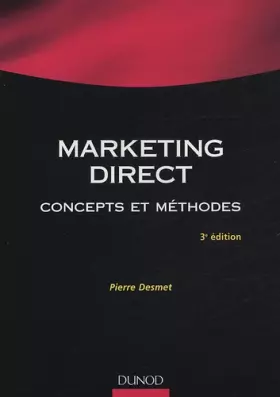 Couverture du produit · Marketing direct : Concepts et méthodes