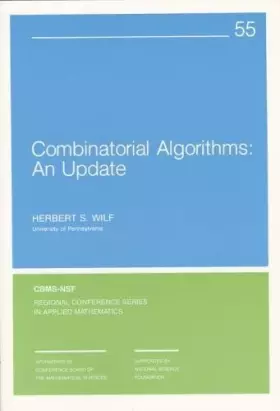Couverture du produit · Combinatorial Algorithms: An Update