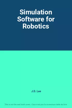 Couverture du produit · Simulation Software for Robotics