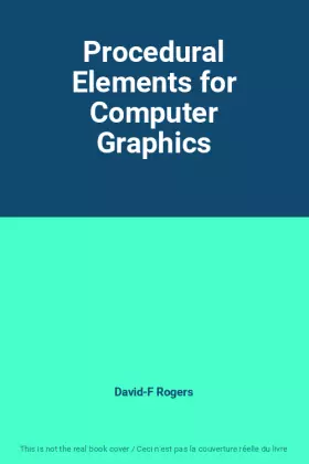 Couverture du produit · Procedural Elements for Computer Graphics