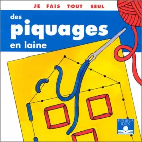 Couverture du produit · Je fais tout seul des piquages en laine