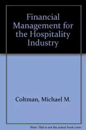 Couverture du produit · Financial Management for the Hospitality Industry