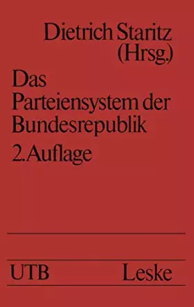 Couverture du produit · Das Parteiensystem Der Bundesrepublik