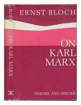 Couverture du produit · On Karl Marx