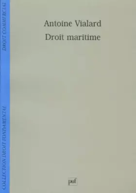 Couverture du produit · Droit maritime
