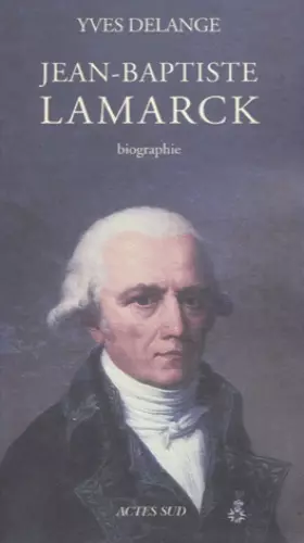 Couverture du produit · Jean-Baptiste Lamarck