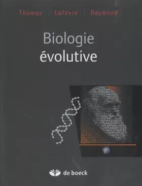 Couverture du produit · Biologie évolutive