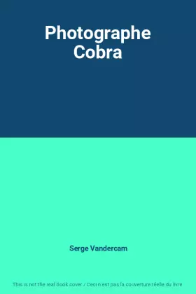 Couverture du produit · Photographe Cobra