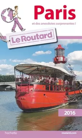 Couverture du produit · Guide du Routard Paris 2016