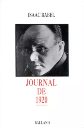 Couverture du produit · Journal de 1920