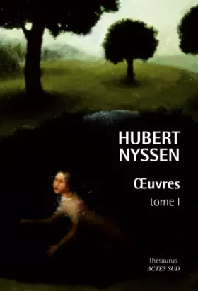 Couverture du produit · Thesaurus Hubert Nyssen: Thesaurus Hubert Nyssen