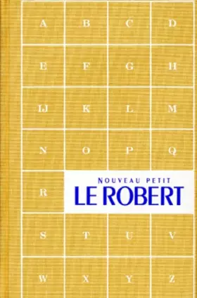 Couverture du produit · Le nouveau Petit Robert : dictionnaire...