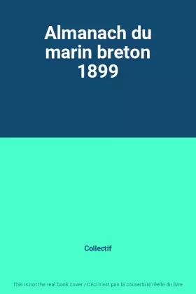 Couverture du produit · Almanach du marin breton 1899