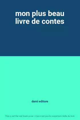 Couverture du produit · mon plus beau livre de contes