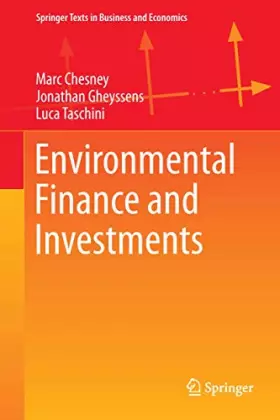 Couverture du produit · Environmental Finance and Investments