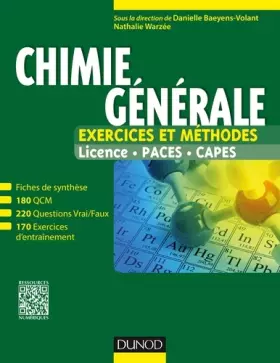 Couverture du produit · Chimie générale - Exercices et méthodes: Exercices et méthodes