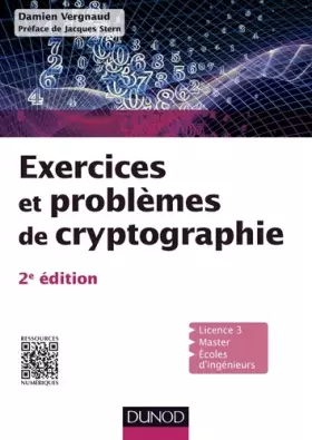 Couverture du produit · Exercices et problèmes de cryptographie - 2e éd