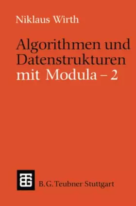 Couverture du produit · Algorithmen und Datenstrukturen mit Modula - 2