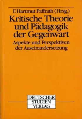 Couverture du produit · Kritische Theorie und Pädagogik der Gegenwart.