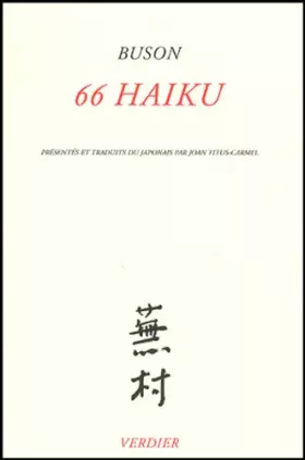 Couverture du produit · 66 Haïku