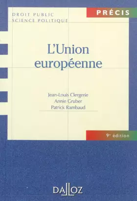 Couverture du produit · L'Union européenne - 9e éd.: Précis