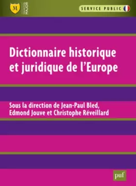 Couverture du produit · Dictionnaire historique et juridique de l'Europe