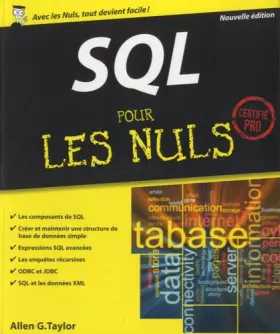 Couverture du produit · SQL pour les Nuls, nouvelle édition