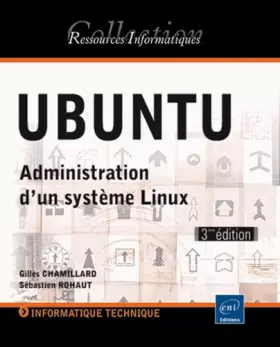 Couverture du produit · UBUNTU - Administration d'un système Linux (3ème édition)