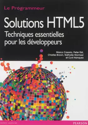 Couverture du produit · Solutions HTML5