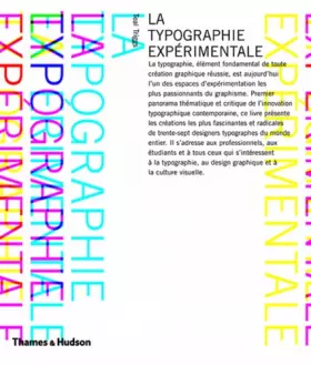 Couverture du produit · La Typographie expérimentale