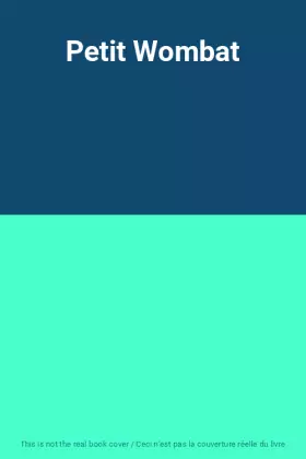 Couverture du produit · Petit Wombat