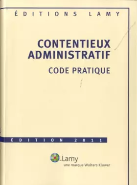 Couverture du produit · Contentieux administratif: Code pratique