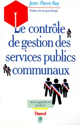 Couverture du produit · Le contrôle de gestion des services publics communaux