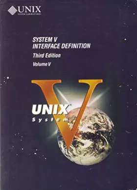 Couverture du produit · The Unix System V Interface Definition