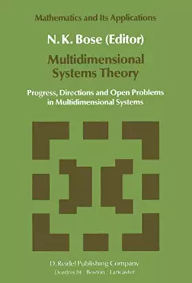 Couverture du produit · Multidimensional Systems Theory: Progress, Directions and Open Problems in Multidimensional Systems