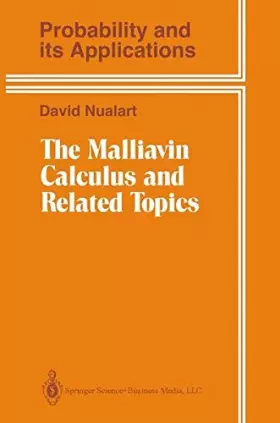 Couverture du produit · The Malliavin Calculus and Related Topics