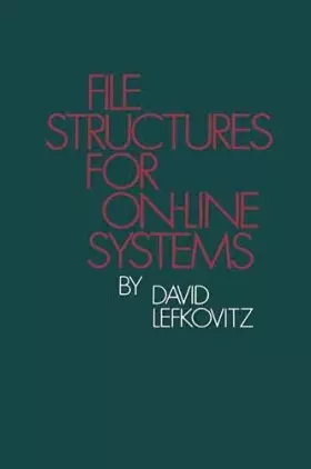 Couverture du produit · File Structures for on-Line Systems