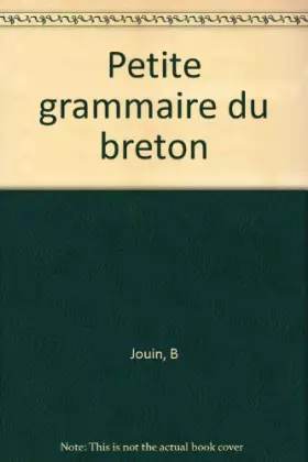 Couverture du produit · Petite grammaire du Breton