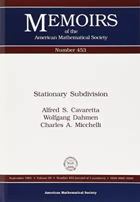 Couverture du produit · Stationary Subdivision