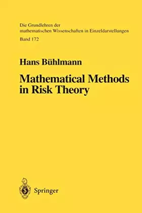 Couverture du produit · Mathematical Methods in Risk Theory