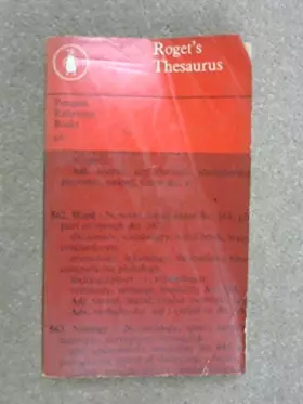 Couverture du produit · Thesaurus of English Words and Phrases (Reference Books)