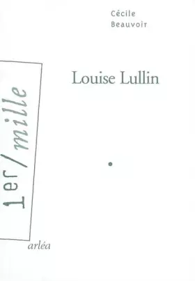 Couverture du produit · Louise Lullin