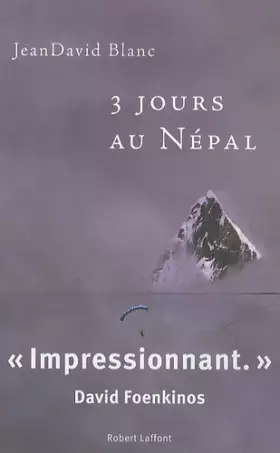 Couverture du produit · Trois jours au Népal