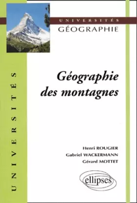 Couverture du produit · Géographie des montagnes