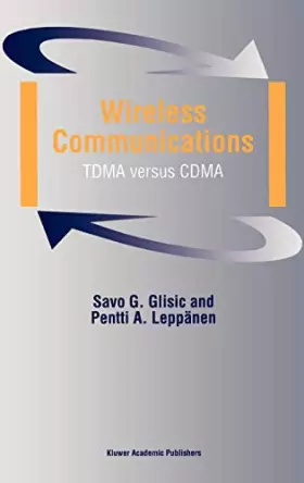 Couverture du produit · Wireless Communications: Tdma Versus Cdma