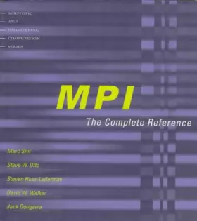 Couverture du produit · MPI: The Complete Reference