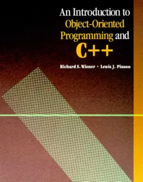 Couverture du produit · An Introduction to Object-Oriented Programming and C++