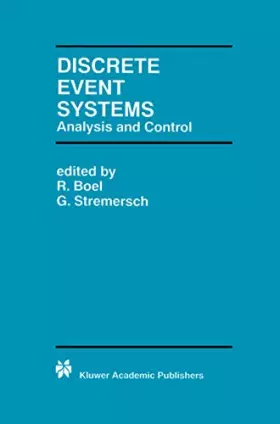 Couverture du produit · Discrete Event Systems: Analysis and Control
