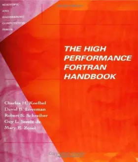 Couverture du produit · The High Performance Fortran Handbook