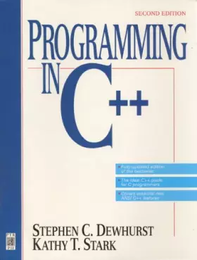 Couverture du produit · Programming in C++